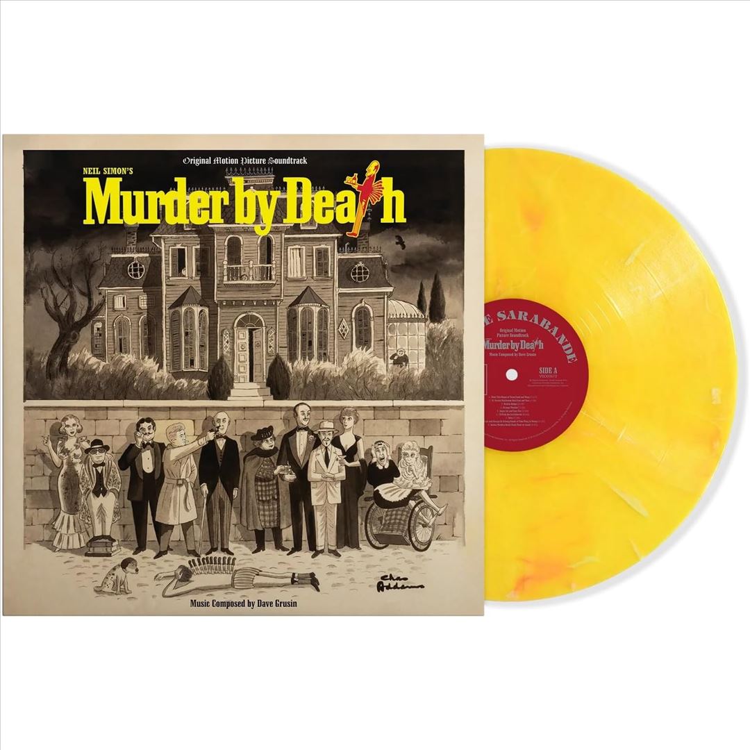 Murder By Death [Original Motion Picture Soundtrack] [Diamond Yellow Marble LP] cover art