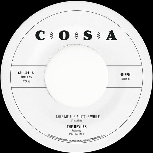 Take Me for a Little While cover art