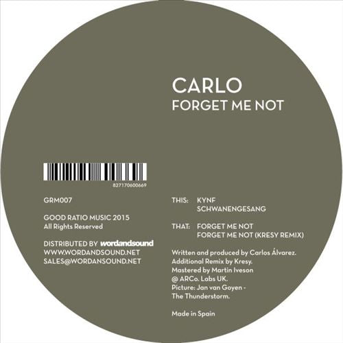 Forget Me Not cover art
