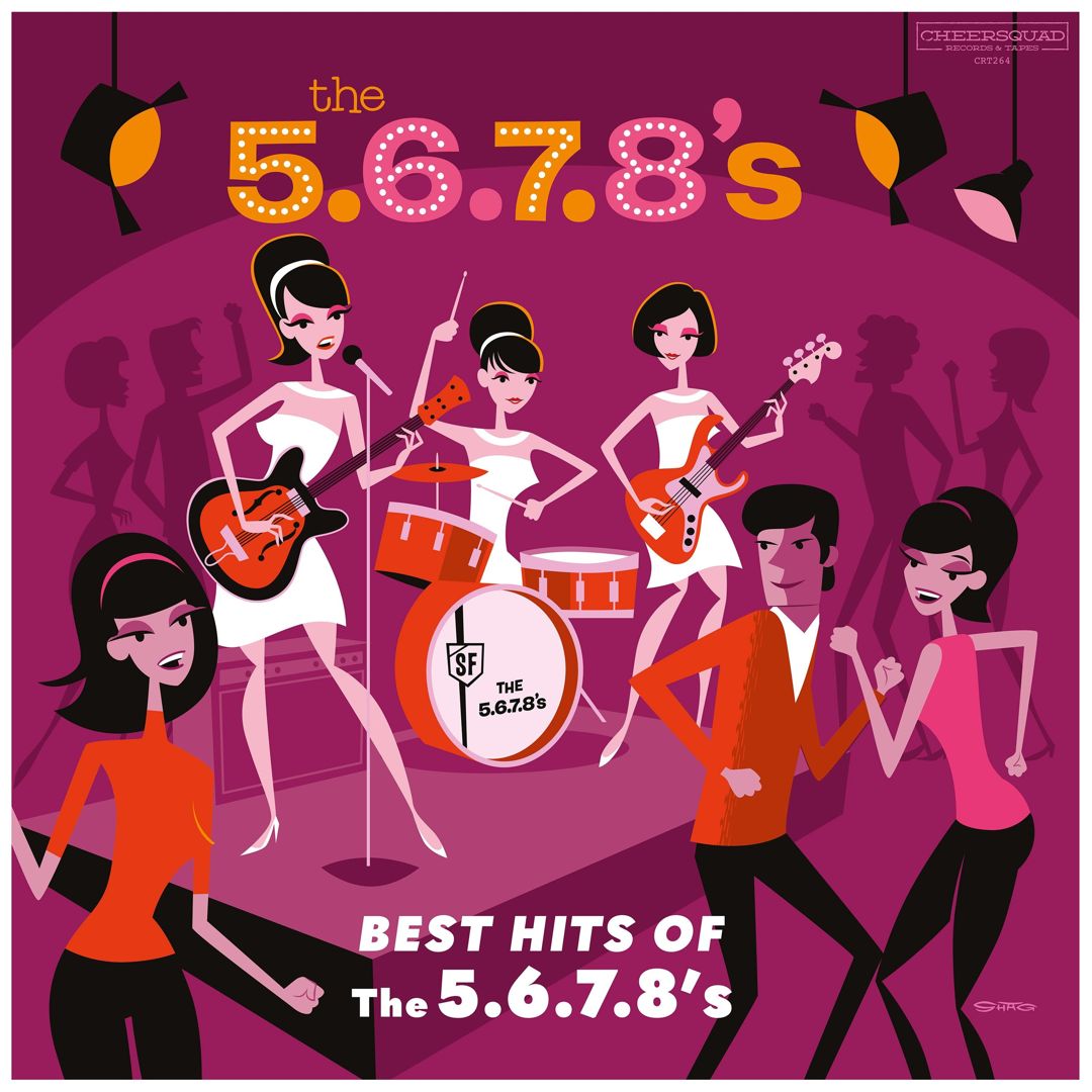 Best Hits of the 5.6.7.8's cover art