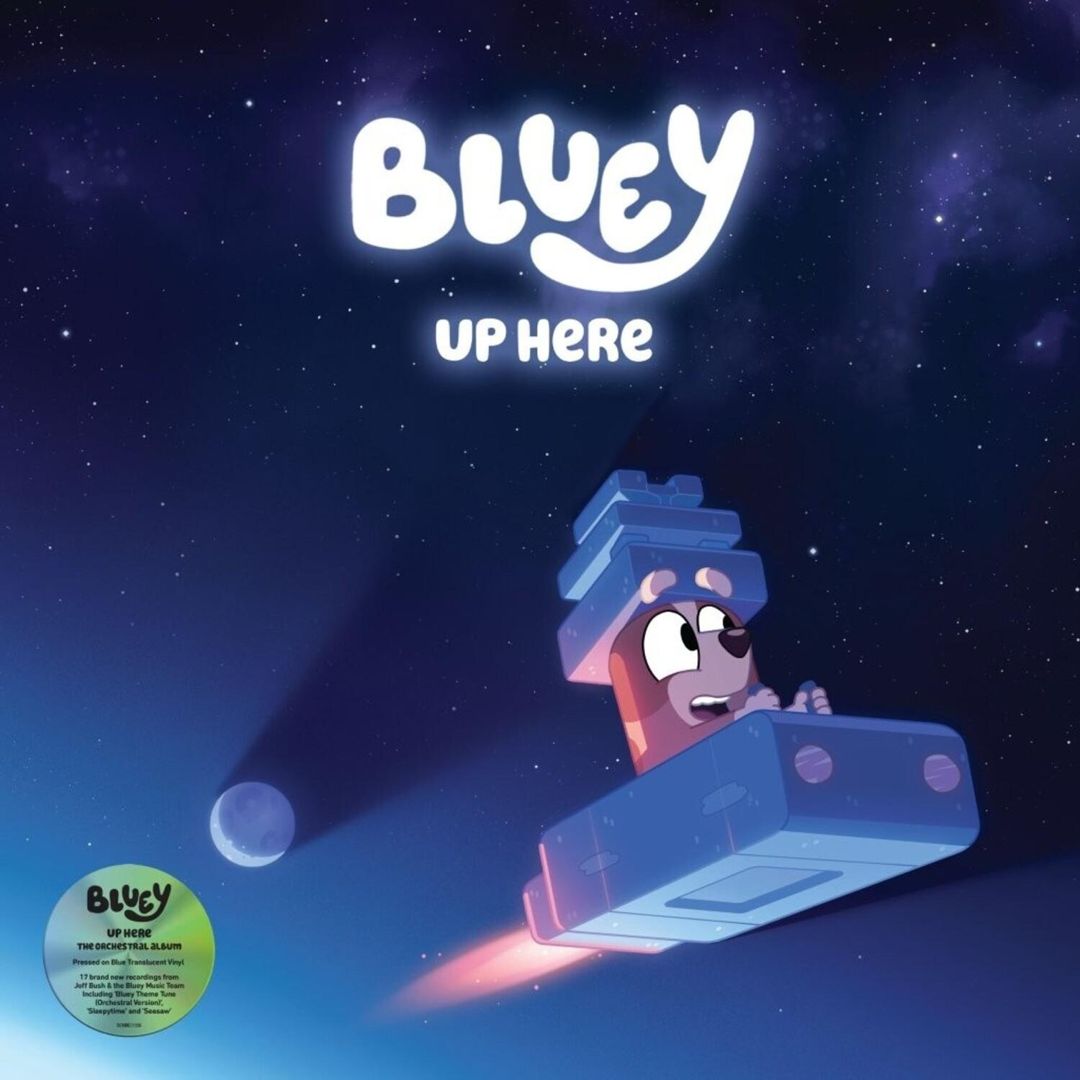 Up Here [140g Translucent Blue Vinyl] cover art