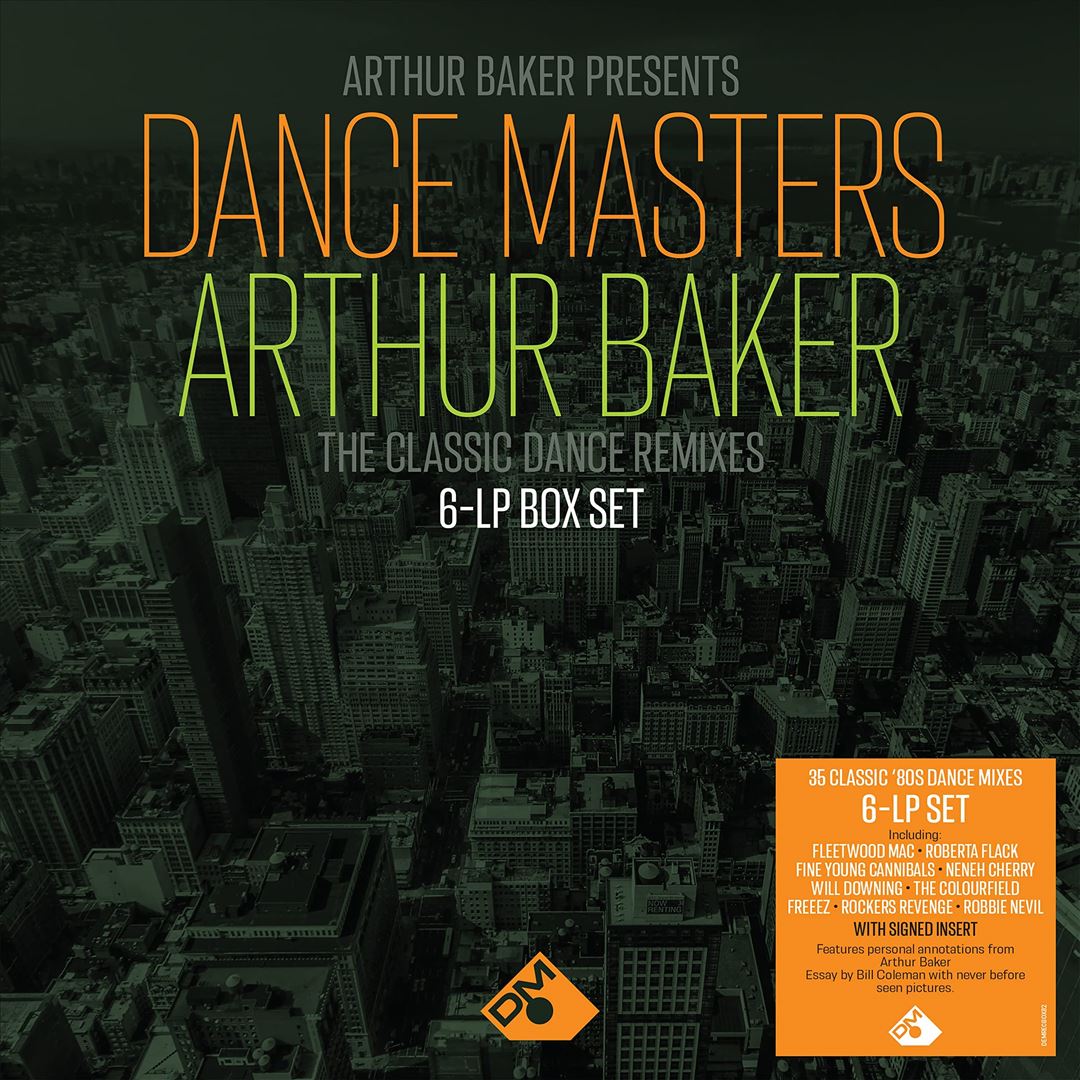 Arthur Baker Presents Dance Masters: Arthur Baker - The Classic Dance Mixes [6LP] cover art