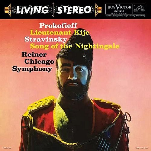 Prokofieff: Lieutenant Kije; Stravinsky: Song of the Nightingale cover art