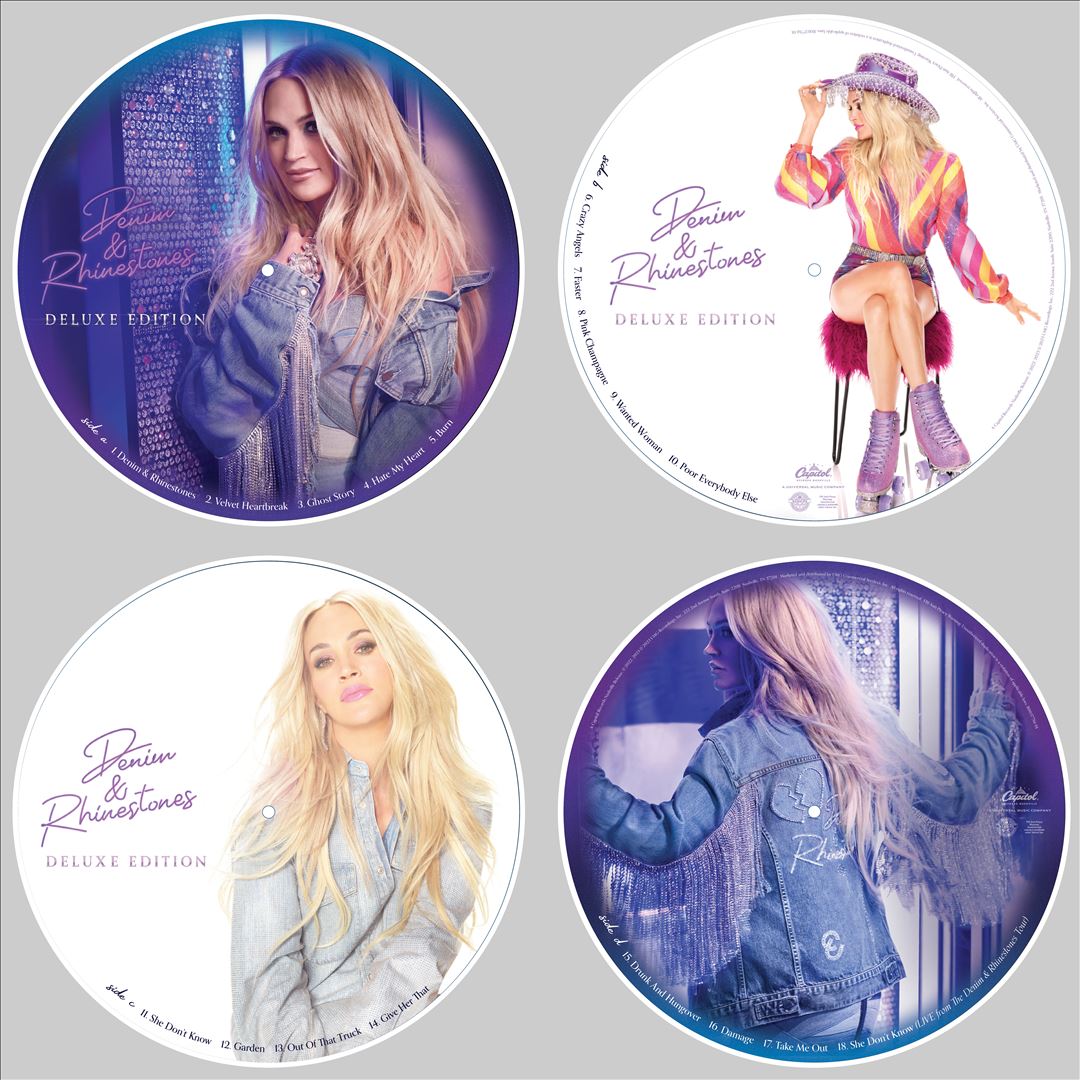 Denim & Rhinestones [Deluxe Edition] [Picture Disc 2 LP] cover art