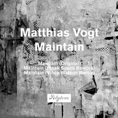 Maintain cover art