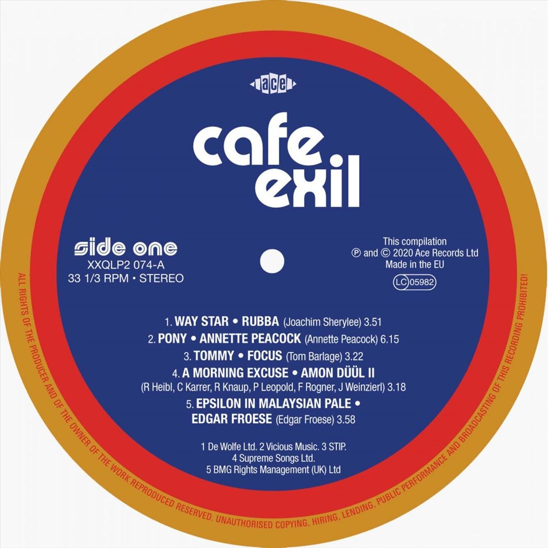 Cafe Exil: New Adventures in European Music 1972-1980 cover art
