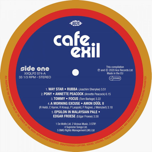 Cafe Exil: New Adventures in European Music 1972-1980 cover art