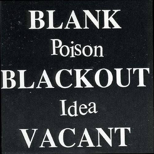 Blank Blackout Vacant cover art