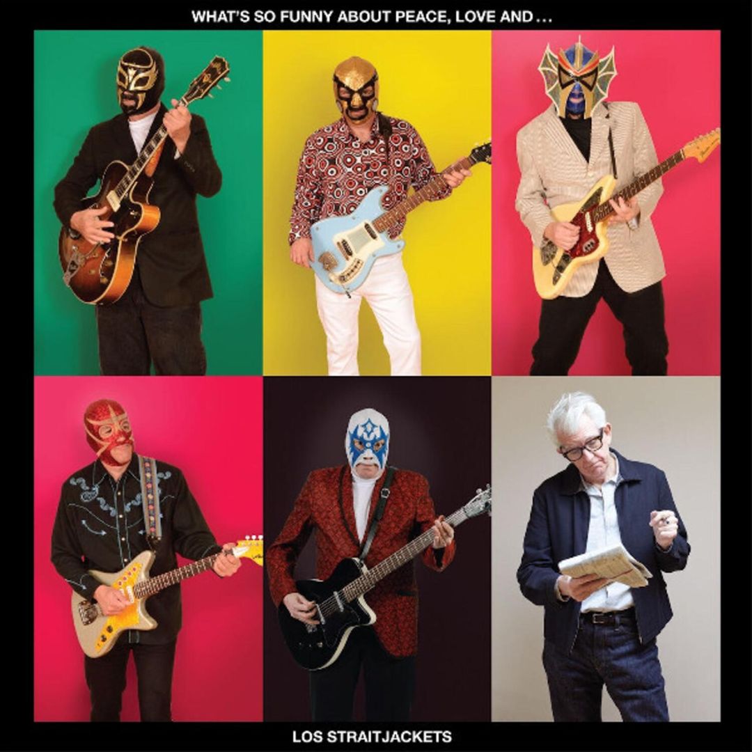 What's So Funny About Peace Love and Los Straitjackets cover art