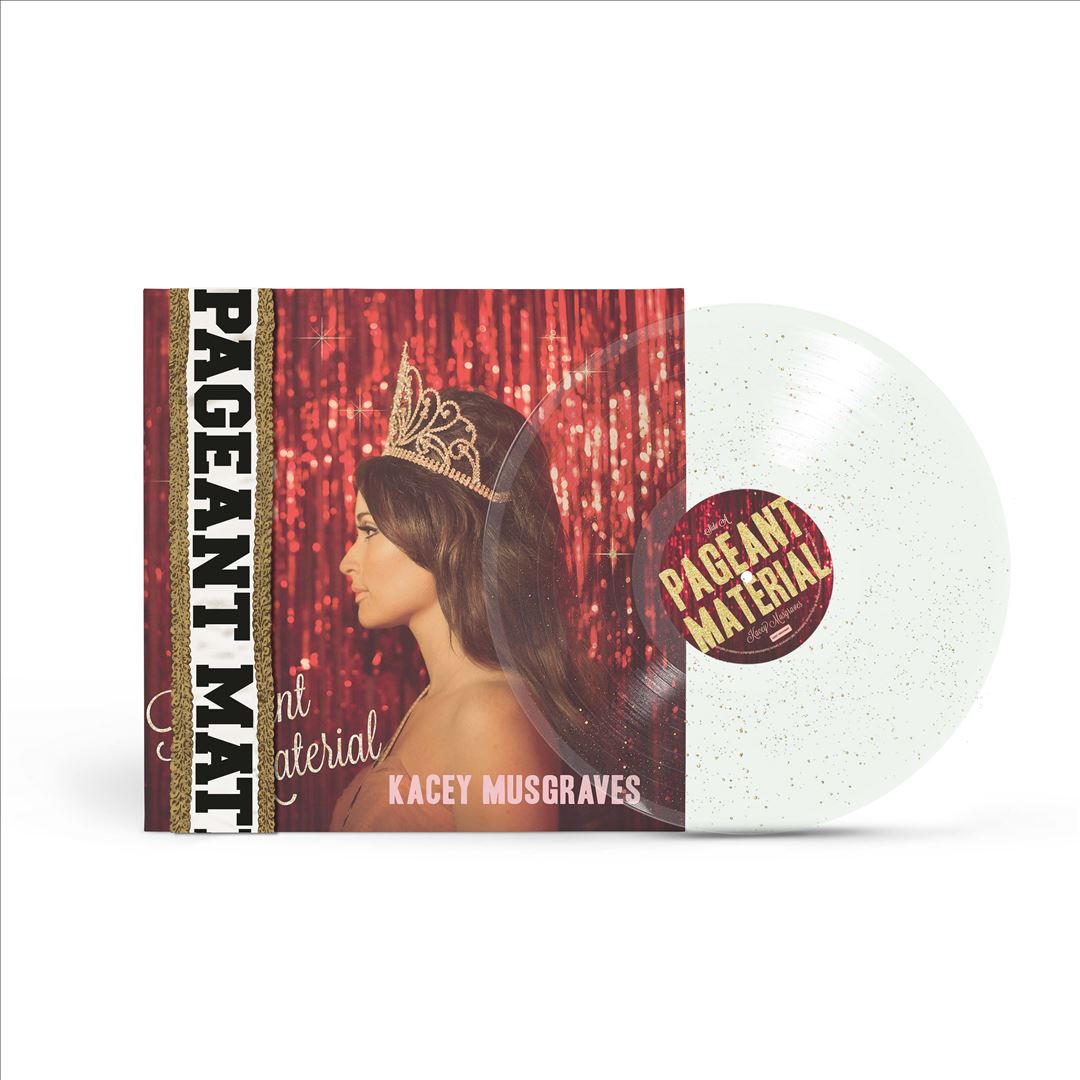 Pageant Material [10 Year Anniversary] [Clear Gold Glitter LP] cover art