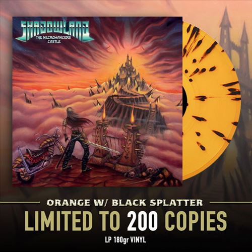 The Necromancer's Castle [Orange & Black Splatter Vinyl] cover art