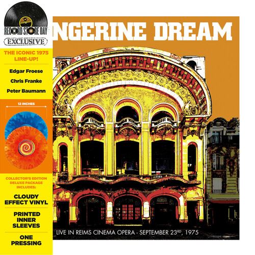 Live at Reims Cinema Opera, September 23rd, 1975 [Cloudy Orange/Cloudy Blue Vinyl/RSD2022] cover art