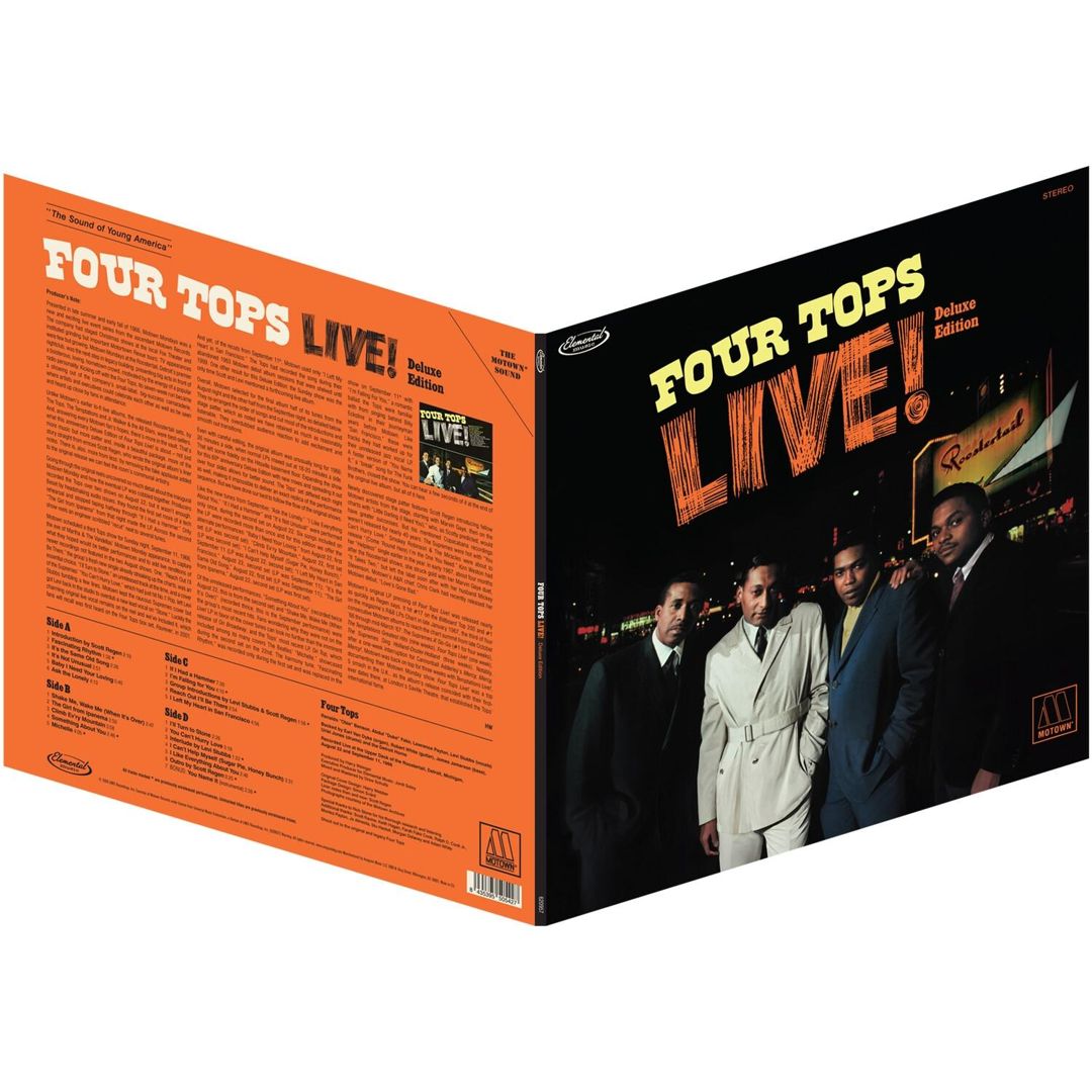 Four Tops Live! [The Complete Performance] cover art