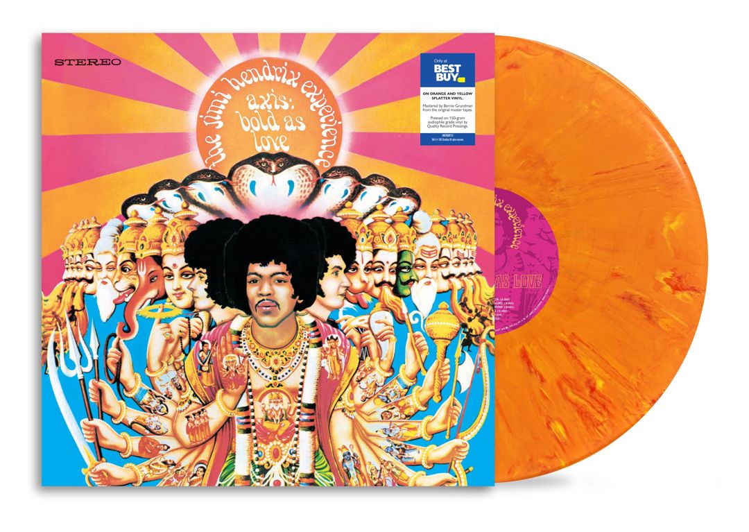 Axis: Bold as Love [Orange and Yellow Splatter Vinyl] [Only @ Best Buy] cover art