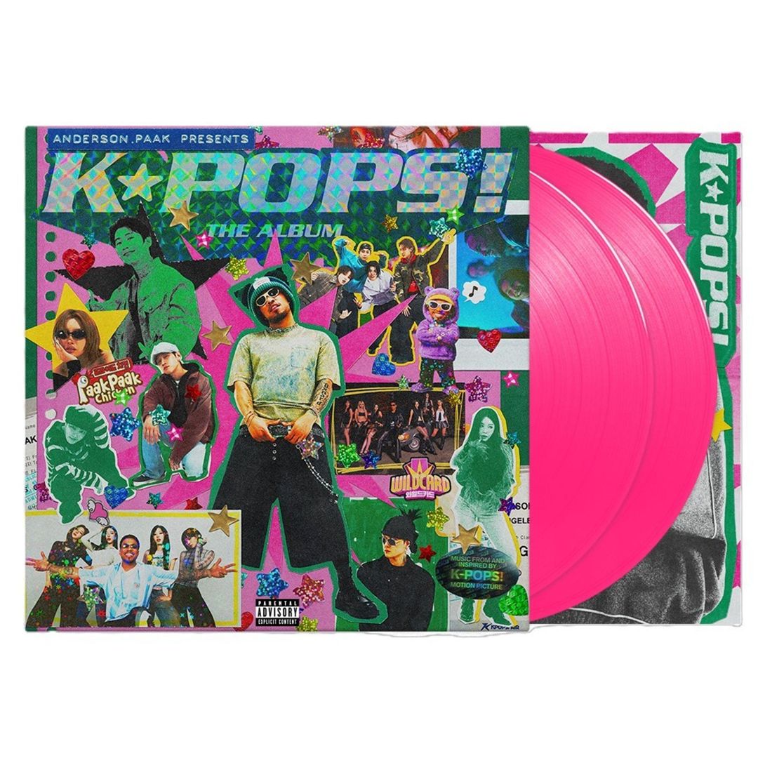 K-Pops: The Album [Colored Vinyl] [Limited Edition] cover art