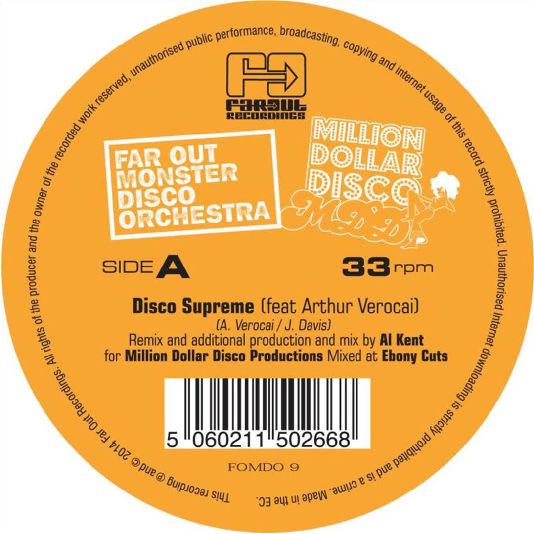 Disco Supreme [Al Kent Edit] cover art