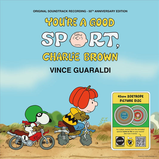 You're a Good Sport, Charlie Brown [45 RPM Zoetrope EcoMix Vinyl] cover art