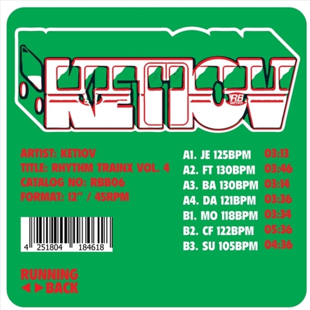 Rhythm Trainx, Vol. 4 cover art