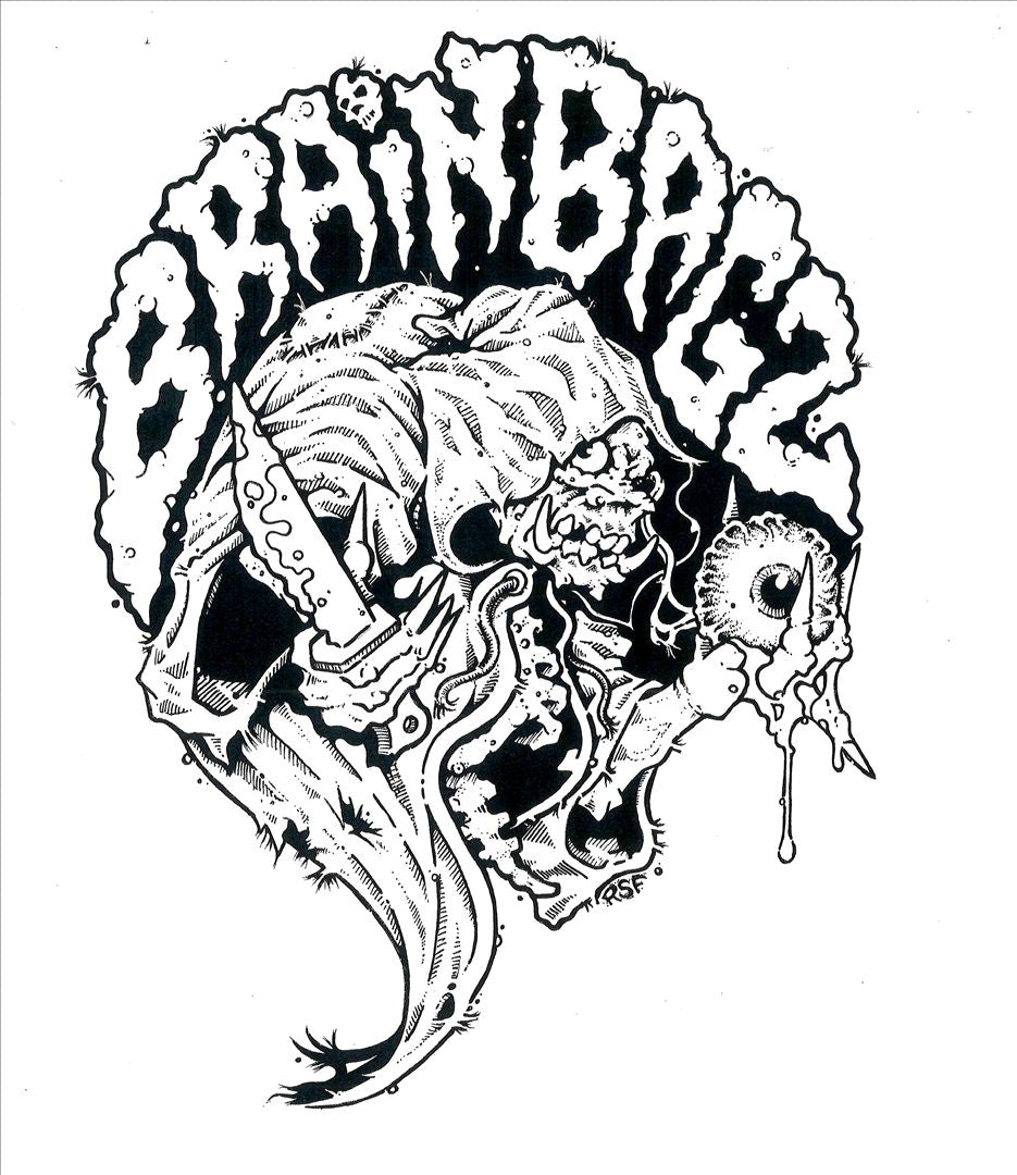 Brain Bagz/Blood Bags Split cover art