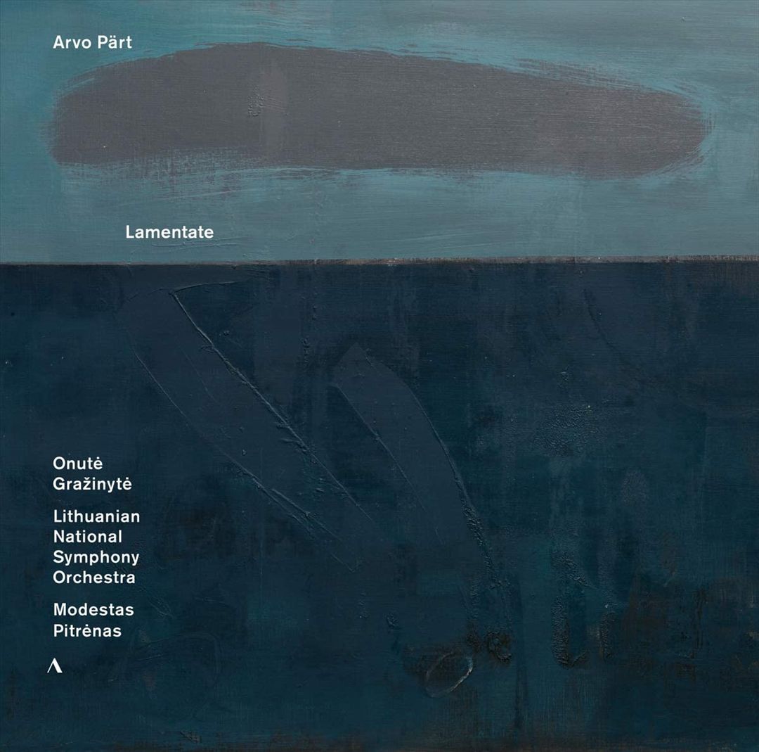 Arvo Pärt: Lamentate cover art