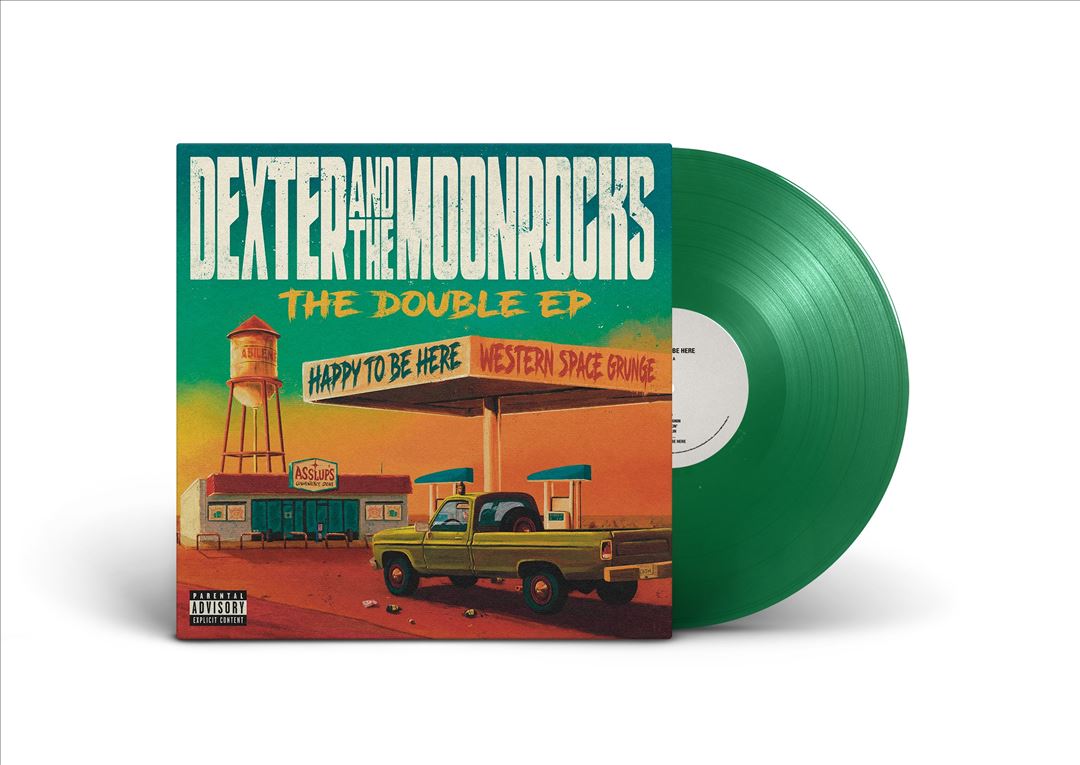 Double EP [Happy to Be Here/Western Space Grunge] [Green Vinyl] cover art