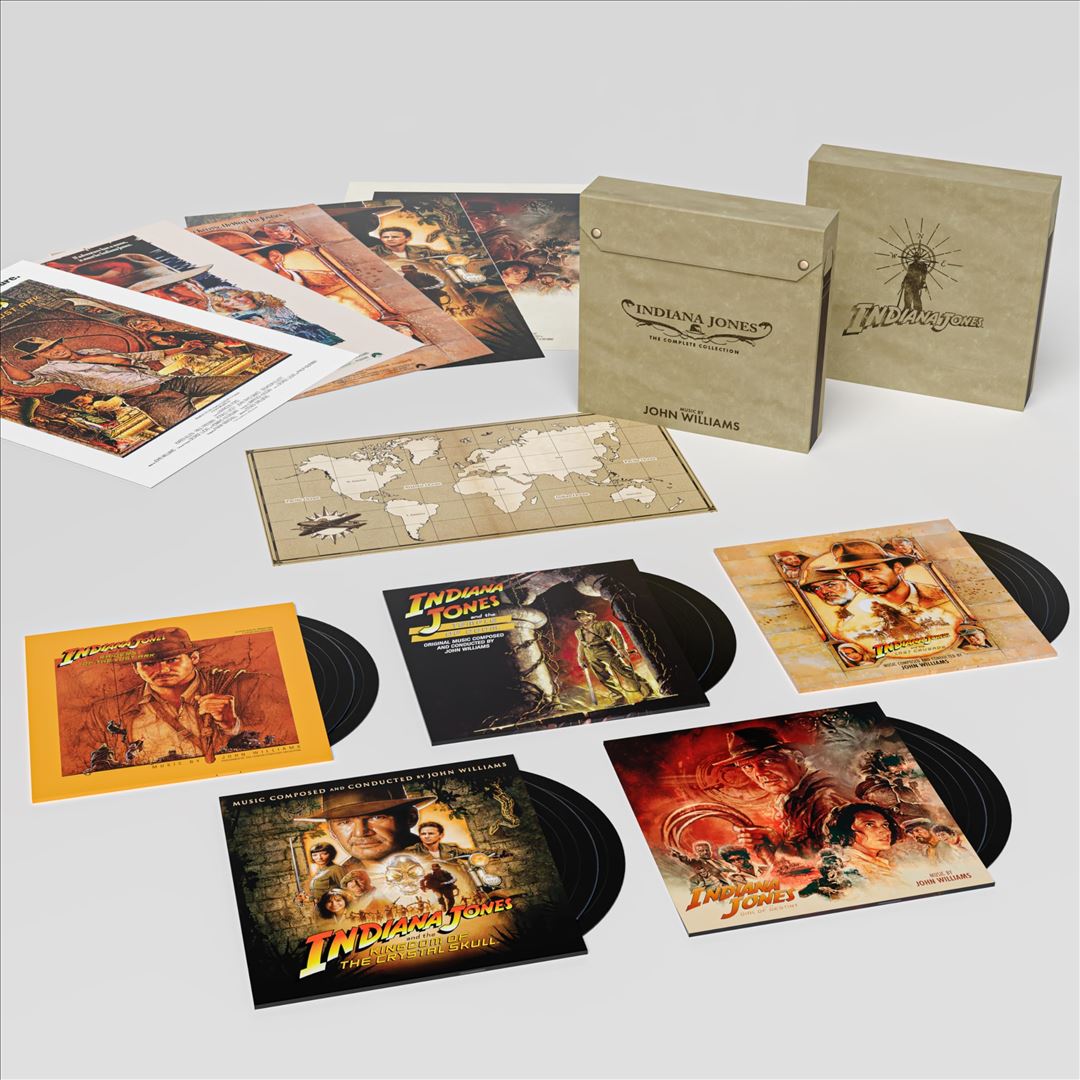 Indiana Jones: The Complete Collection [10 LP Boxset] cover art