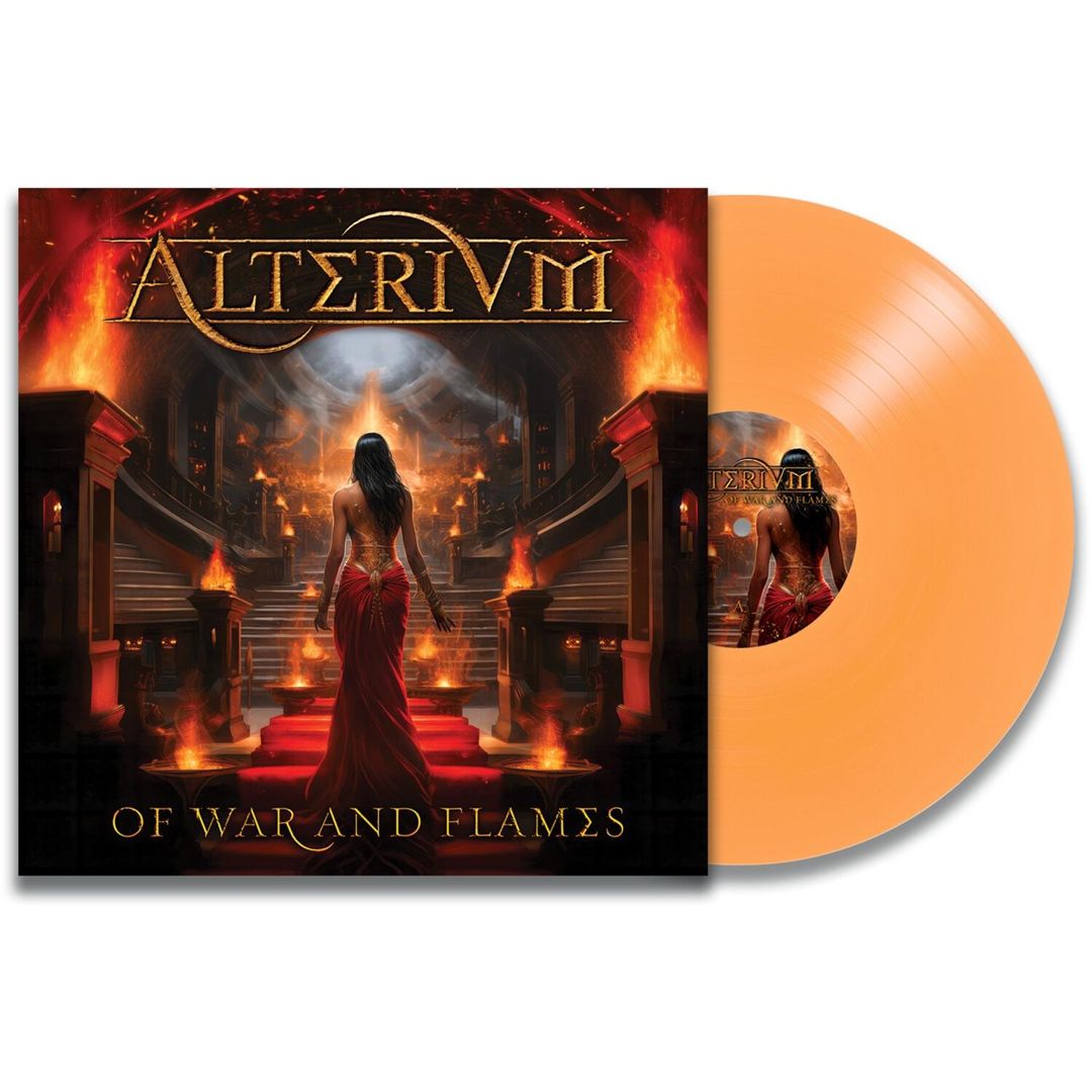 Of War and Flames [Translucent Orange Vinyl] cover art