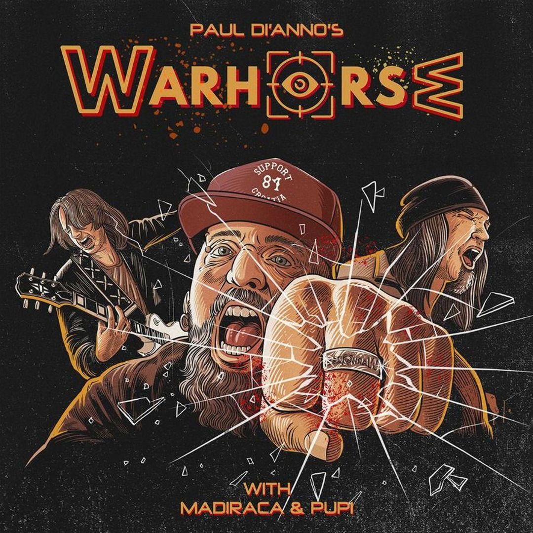 Paul Di'Anno's Warhorse cover art