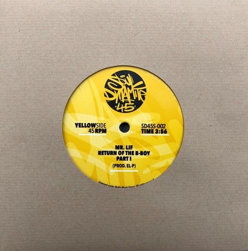 Return of the B-Boy, Pts. 1 & 2 cover art