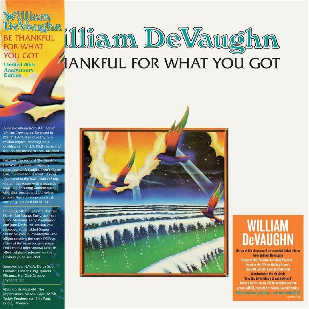 Be Thankful for What You Got cover art