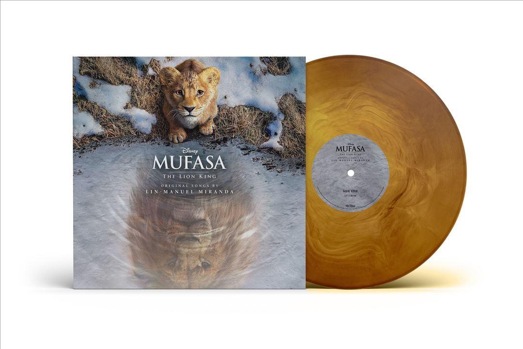 Mufasa: The Lion King [Original Motion Picture Soundtrack] [Translucent Yellow/Brown Galaxy LP] cover art