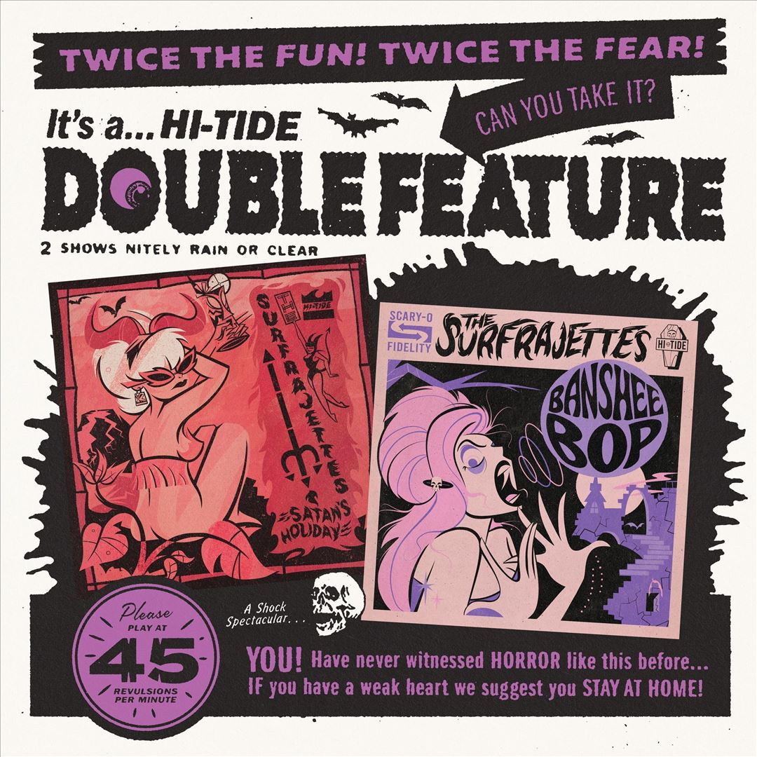 Surfrajettes "Double Feature: Banshee Bop cover art
