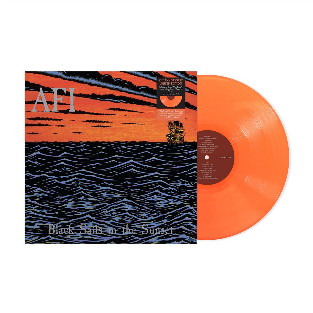 Black Sails in the Sunset [25th Anniversary Edition] [Neon Orange Vinyl] cover art