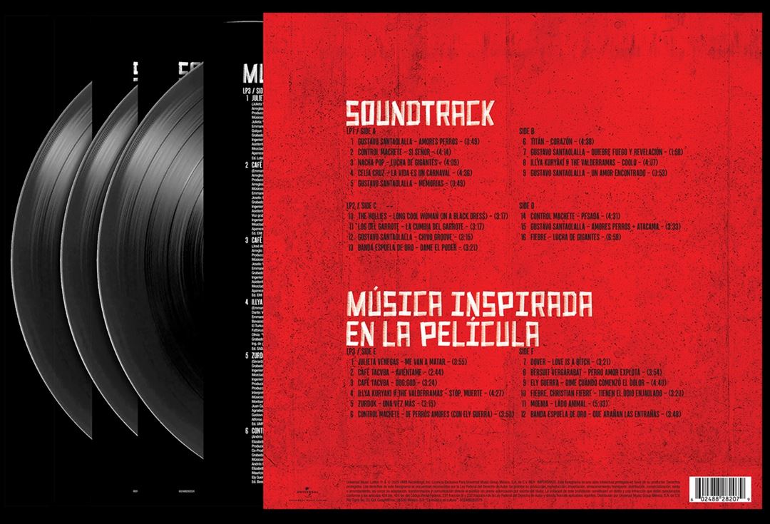 Amores Perros [Original Soundtrack] [3 LP] cover art