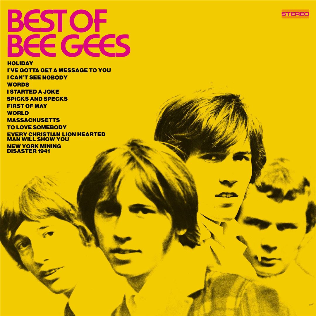 Best Of Bee Gees [Translucent Purple LP] cover art