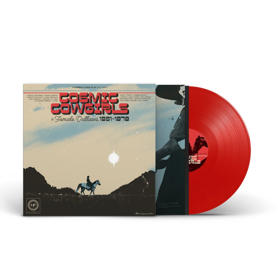 Cosmic Cowgirls & Female Outlaws 1951-1979 Ious [Limited Red Sun Colored Vinyl] cover art