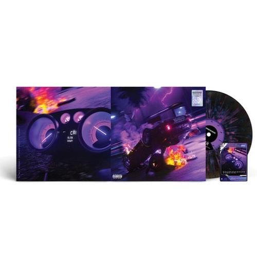 Paradise [Black Ice/Pink/Blue Splatter 12" EP] cover art