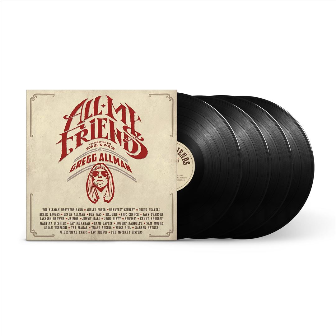 All My Friends: Celebrating The Songs & Voice Of Gregg Allman [4 LP] cover art