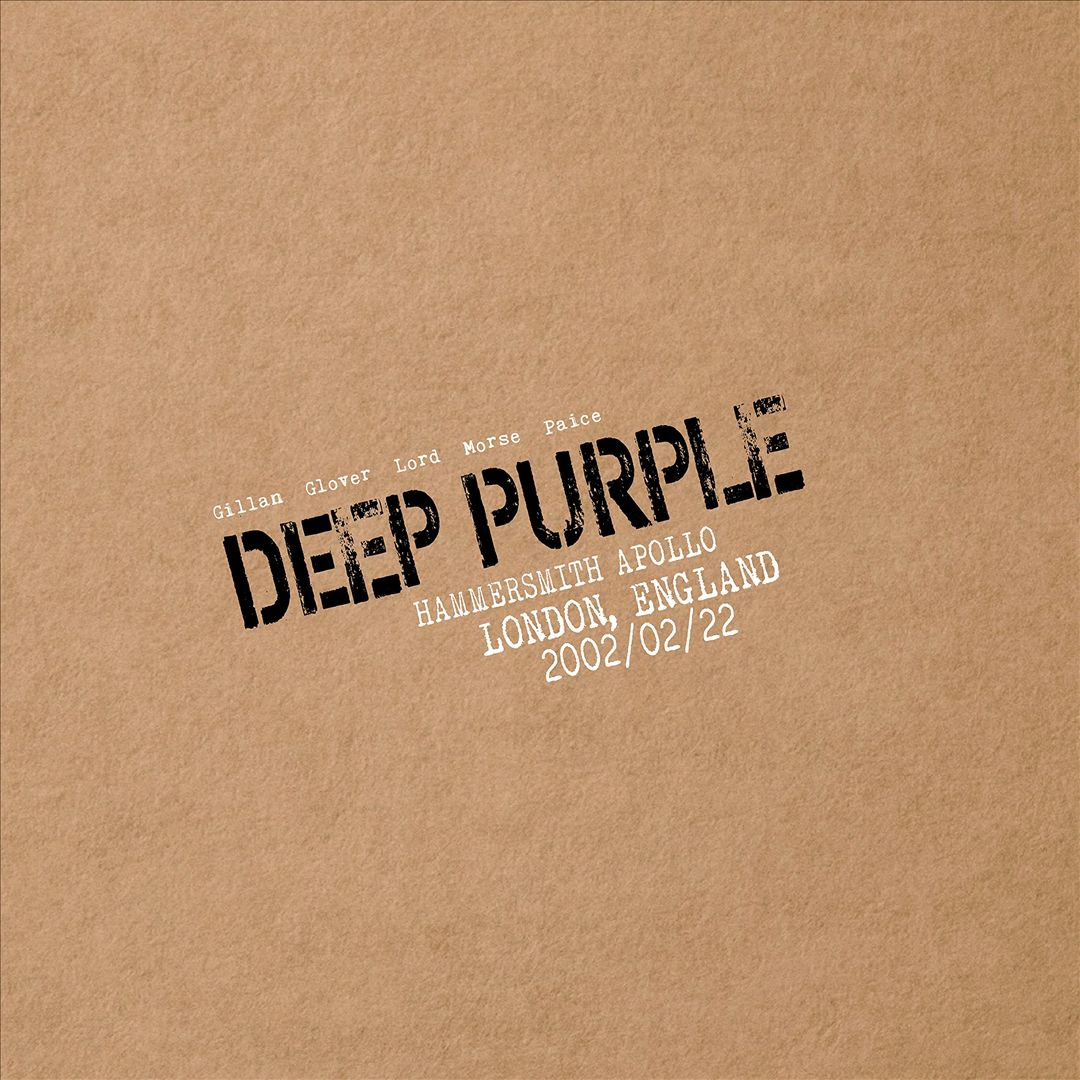 Live in London, 2002 cover art