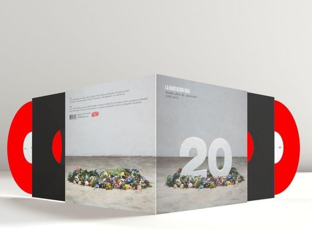 20 Anos De Canciones [Red Vinyl] cover art