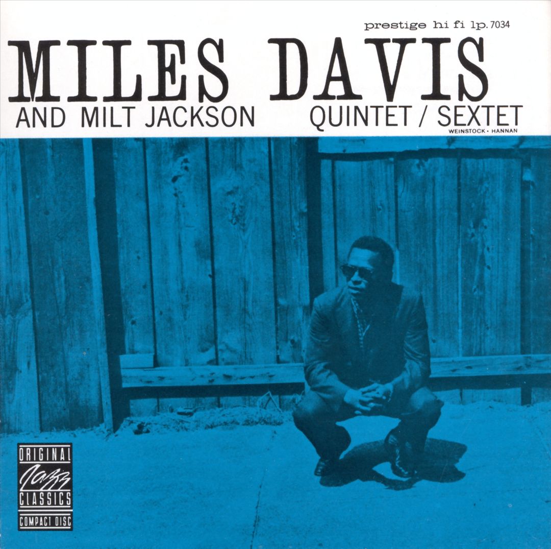Miles Davis and Milt Jackson Quintet/Sextet  cover art