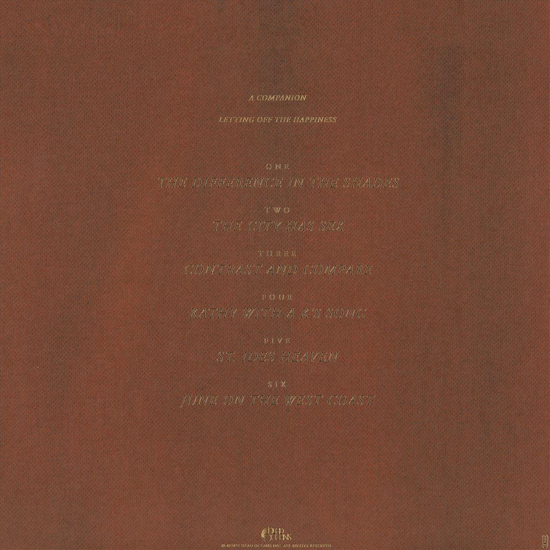 Letting Off the Happiness: A Companion cover art