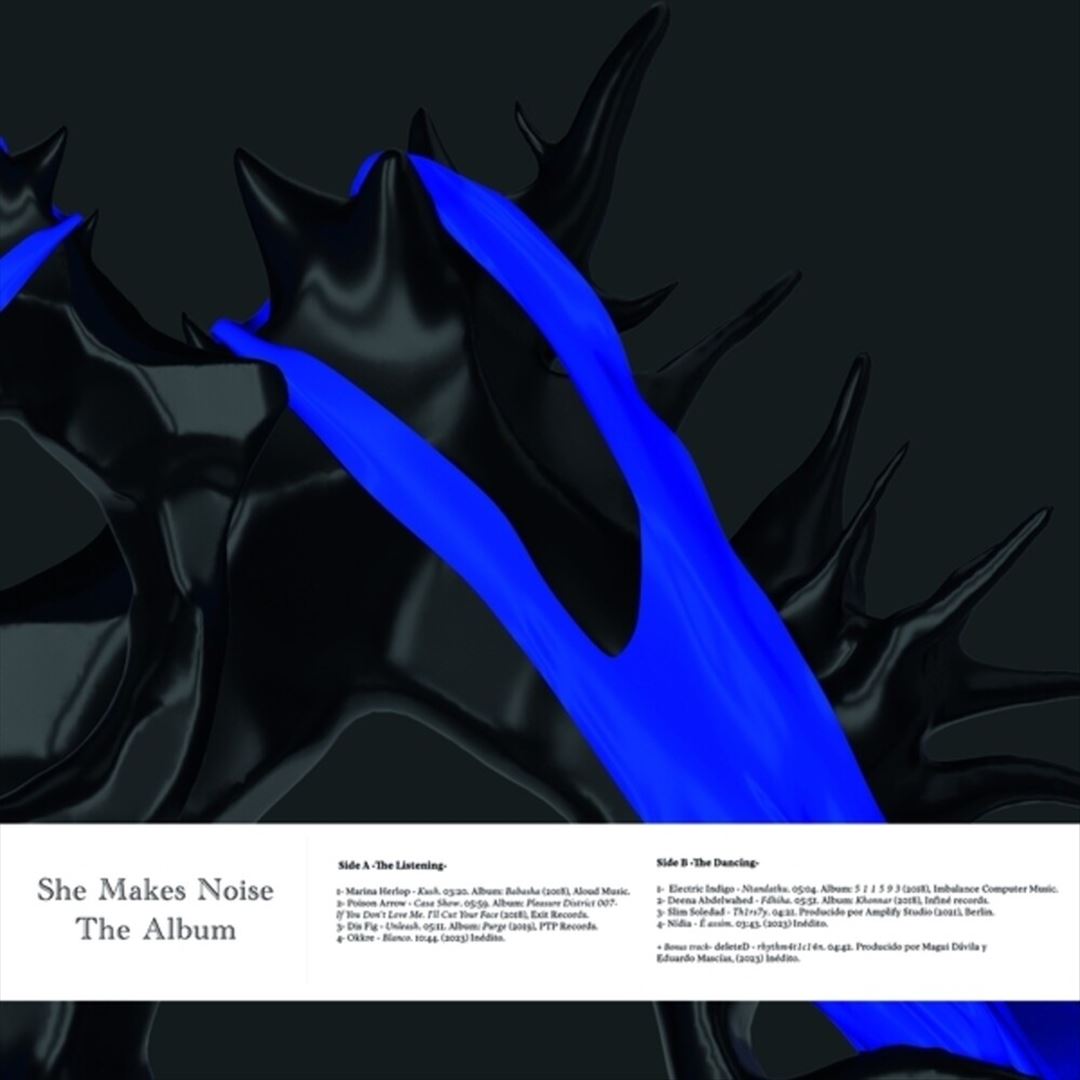 She Makes Noise: The Album cover art