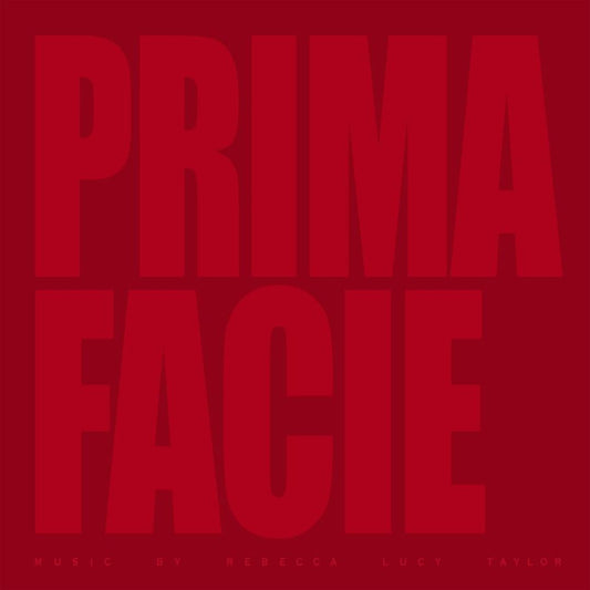 Prima Facie [Original Theatre Soundtrack] cover art
