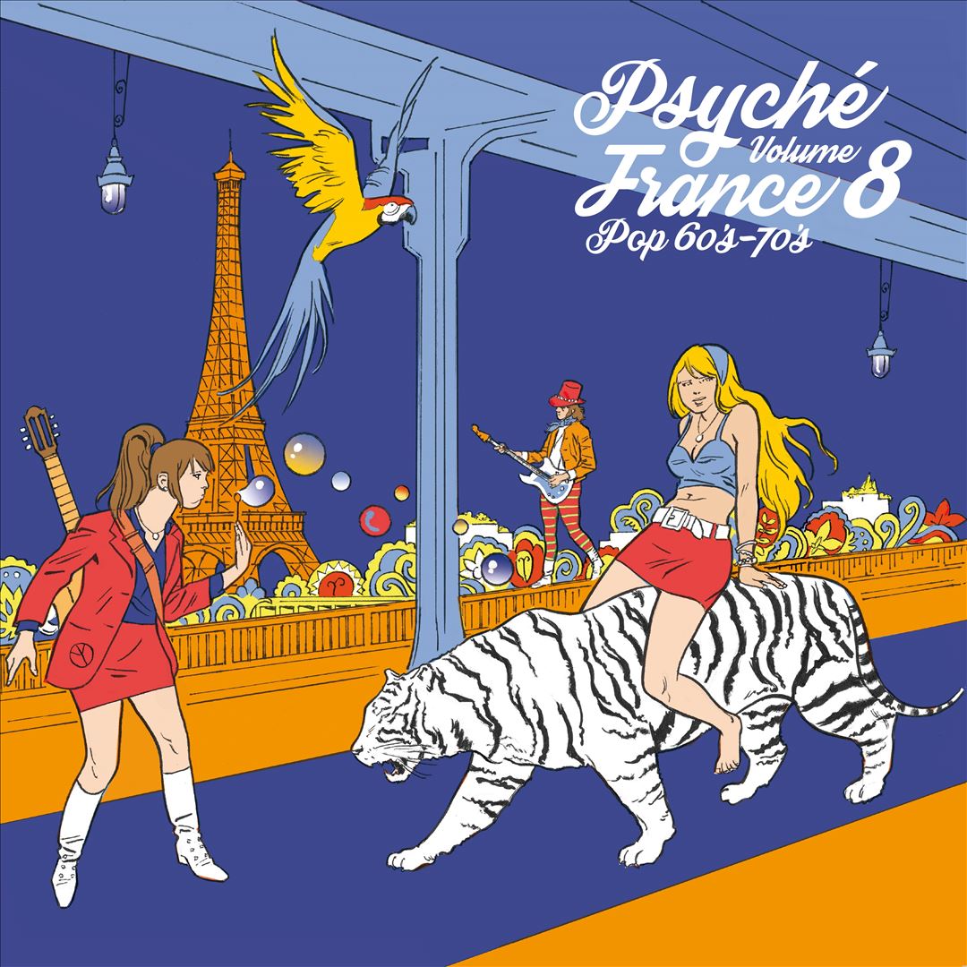Psyché France, Vol. 8: Pop 60's-70's cover art