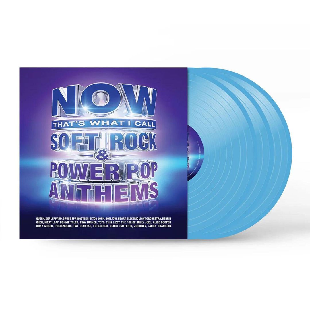 Now That's What I Call Soft Rock & Power Pop Anthems [Blue Colored Vinyl] cover art