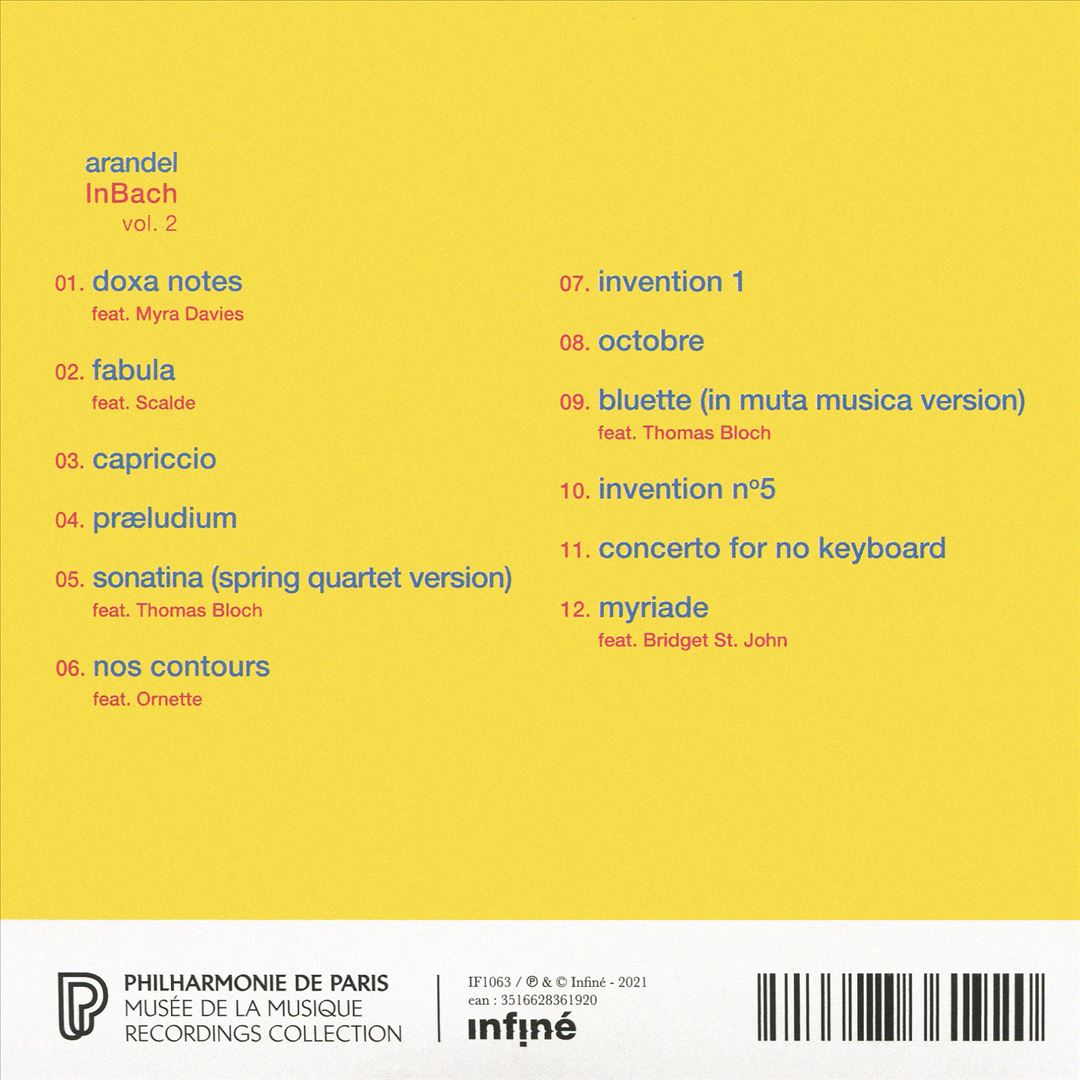 InBach, Vol. 2 cover art
