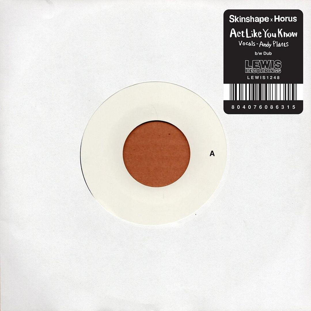 Act Like You Know/Act Like You Know [Dub] cover art