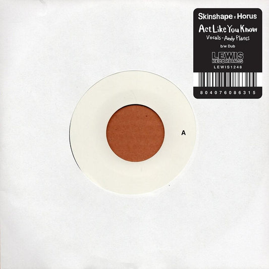 Act Like You Know/Act Like You Know [Dub] cover art
