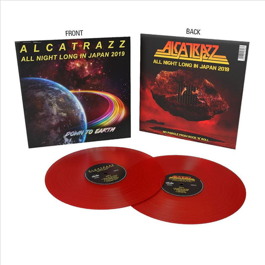 All Night Long in Japan 2019 [Limited Red Colored Vinyl] cover art